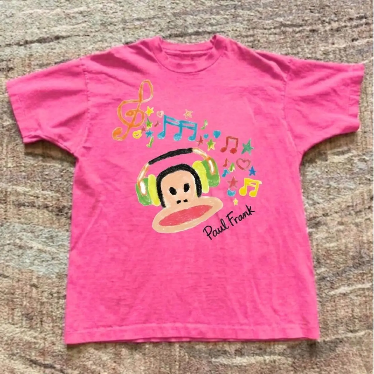Y2K Paul Frank pink graphic Baby Tee Y2K Paul Frank pink graphic Baby Tee