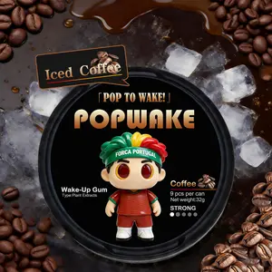 POPWAKE Energy Gum,The smarter way to stay energized,Crush Fatigue, No Jitters,gaming focus gum,stay awake while driving,3pm slump fix,laser focus,instant energy,plant based energy gum