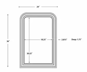 Zovencedo Mantel Mirror