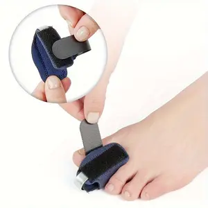 Adjustable finger guards, equipped with support, toe separators and detachable sports protection covers, suitable for the hand and sports safety fields, detachable support, Orthopedic Toe Straightener