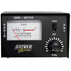 Driver Extreme DRX6030 26 - 30MHz SWR Power Meter with 18 in. Coax Jumper