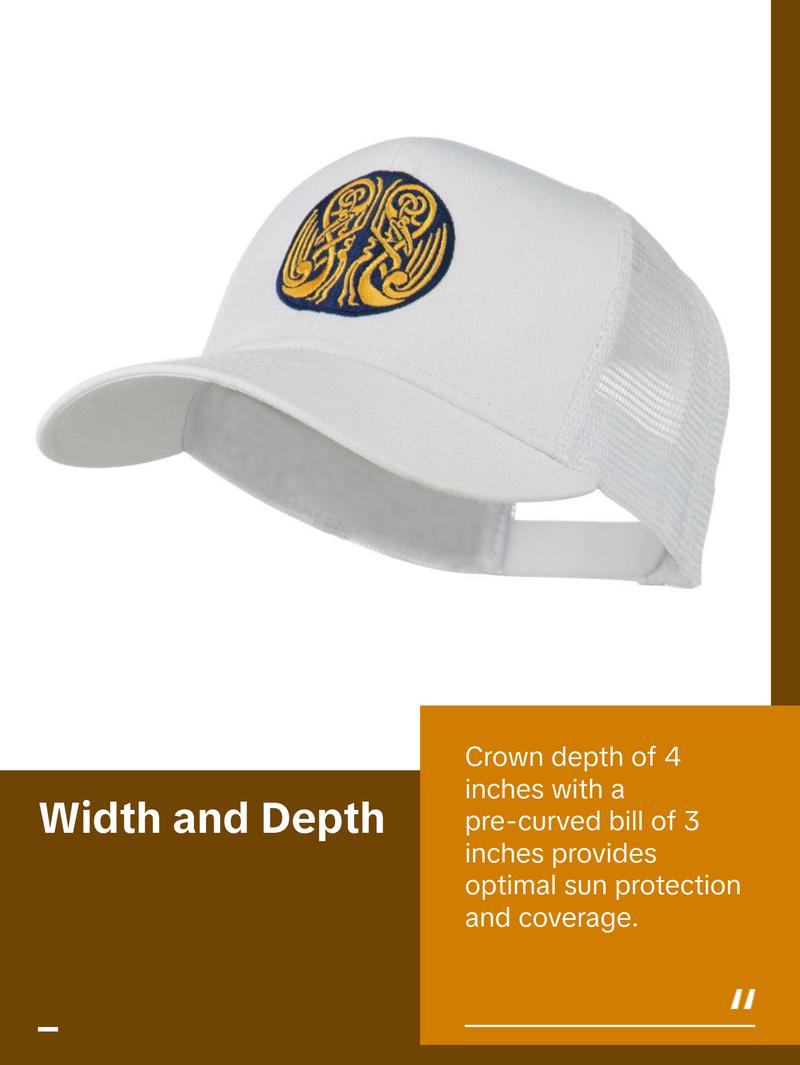 Celtic Image in Circle Embroidered Cap