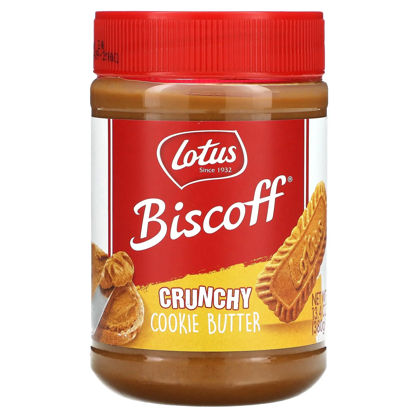 Biscoff Crunchy Cookie Butter, 13.4 oz (380 g)