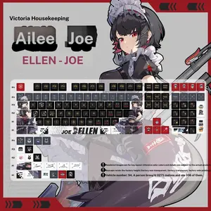 Zenless Zone Zero Ellen Joe Keycaps 120 PBT Boxed Keycaps