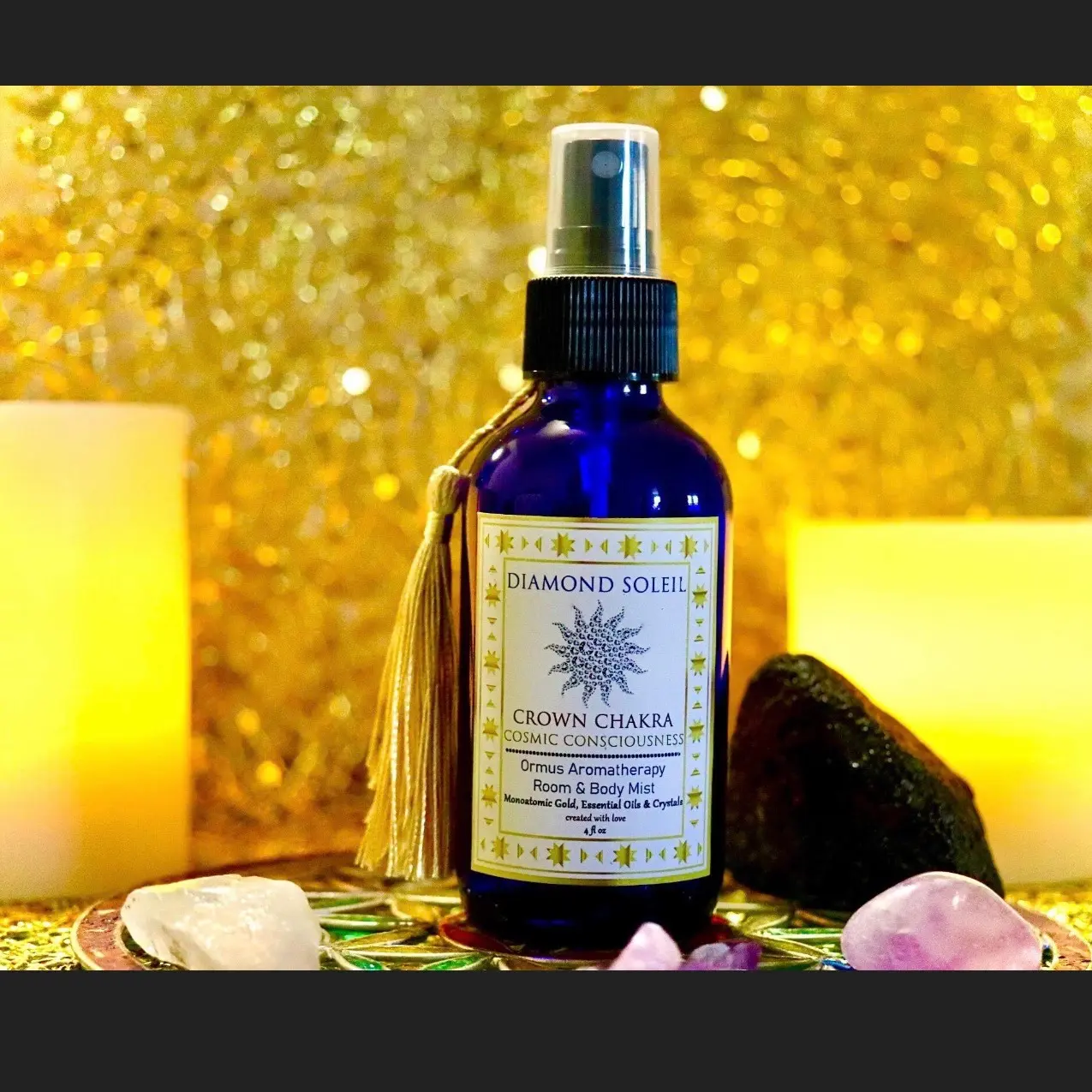 Crown Chakra Ormus Room and Body Mist