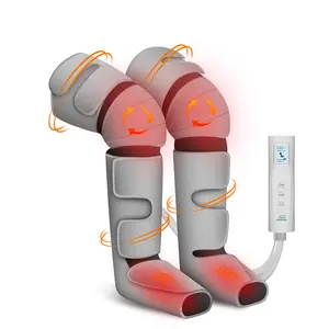 Snailax Leg Massager for Circulation and Pain, FSA or HSA Eligible, Leg Massager Machine with Heat and Air Compression, 3 Modes & 3 Intensity, Leg Calf Foot Wraps Massage Boots,Gifts