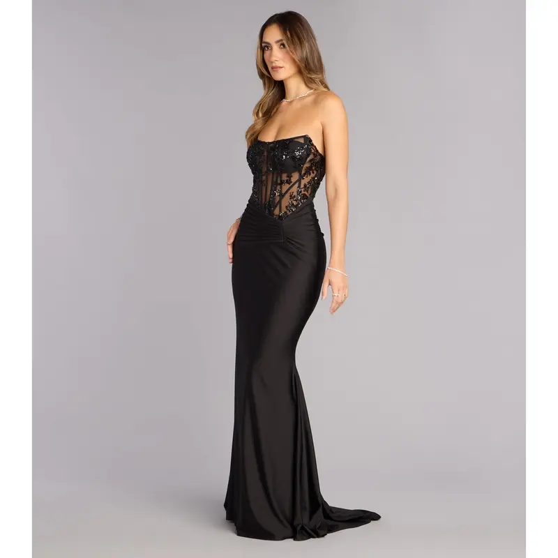 vicky formal lace corset dress - TikTok Shop vicky formal lace corset dress - TikTok Shop