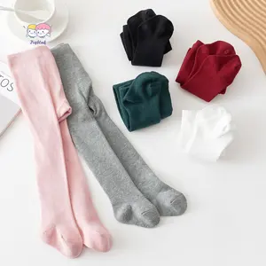 Baby Girls Pantyhose Newborn Elastic Waist Solid Color StockingsFit Socks Tights for Casual Daily