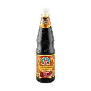 HEALTHY BOY Organic Black Soy Sauce 970g - Thai Cooking Essential for Stir-Fry & Salad