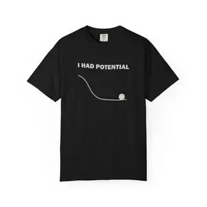 Dr Grace “I Had Potential” T-Shirt – Project Hail Mary Shirt, Jazz Hands Graphic Tee, Sci-Fi Book Fans Shirt, Unisex Gift