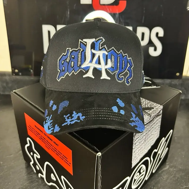 JUNIOR H Angel Azul Sad Boyz Drop Sad City 2024 Dandy Hat Cotton