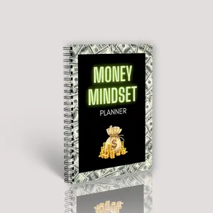 A5 Size Money Mindset Planner Workbook, Effective Financial Management, Income Tracker, Budget Planner, Healthy Money Habits Guide