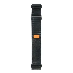 Suitable for Garmin nylon watch strap, two-section nylon loop Velcro strap