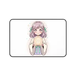Cute Anime Desk Mat | Kawaii Anime Gamer Mouse Pad
