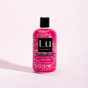 Lu Rescue Shampoo Repair, Restore & Hydrate Heat or Color Damaged Hair (12 oz)
