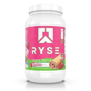 Ryse Strawberry Shortcake Rolls Whey Protein Blend Amazing Strawberry Shortcake Flavor