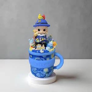 Coffee cup/ decoden cream