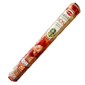 Precious Rose HEM Incense 20 Sticks (Incienso de Rosa) for soothing the emotions & energizing heart chakra