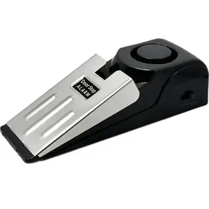 1/2/3/4 Pack Door Stop Alarm, Door Stopper with 120DB Security Alarm, Floor Wedge Doorstop for Travel Apartment Home House