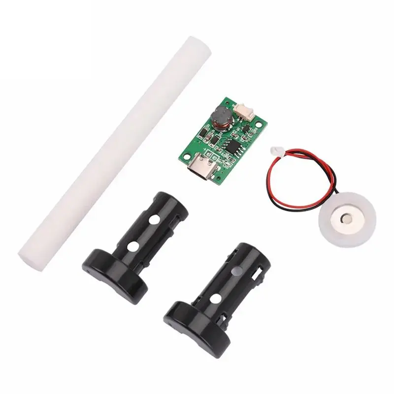 Compact USB-Powered DC5V Ultrasonic Mist Maker Atomizer Drive Module - DIY Humidifiers Type, Type-C USB Interface for Cycling, Outdoor Recreation Equipment