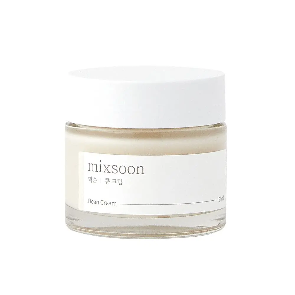 [MIXSOON] Bean Cream 50ml, Long-lasting Soothing Hydration Cream for face, Fermented Korean Pear and Barley, Korean Skin Care, Viral  Cream
