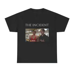 Clavicular Frame Mogged By ASU Frat Leader The Incident Meme Tee Shirt Framemogged Clavicular Looksmaxxing Shirt