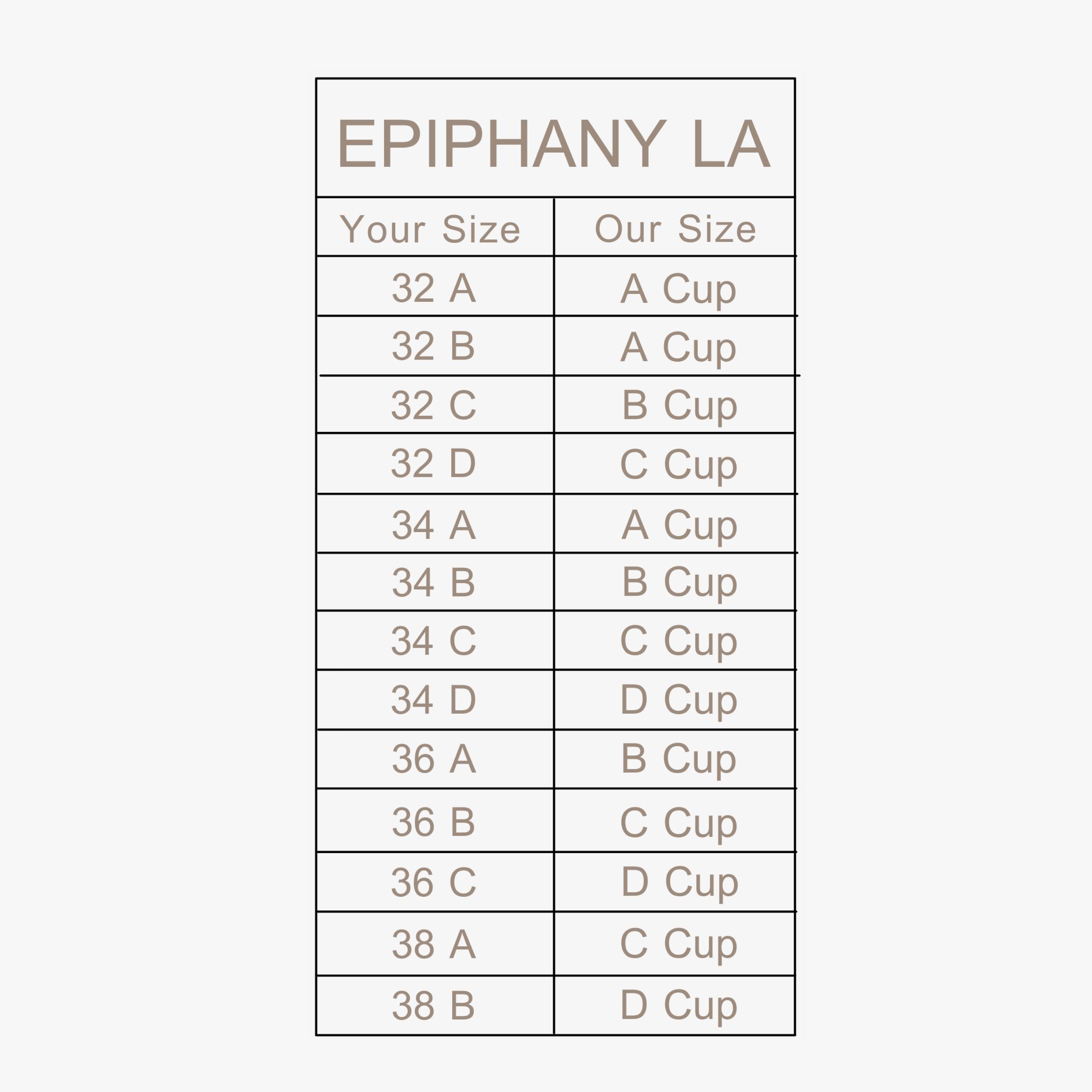 Epiphany LA Women's Push Up Padding Inserts for Swimsuits, Sports Bras and Clothes, (Waterproof)