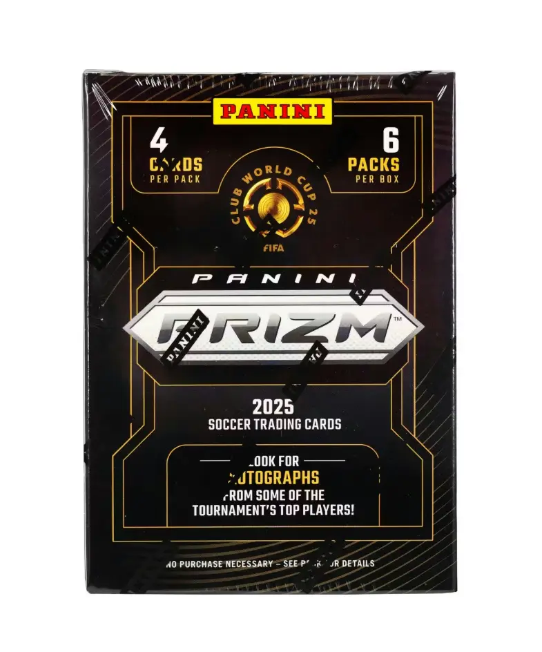 2025 Panini Prizm FIFA Club World Cup Soccer Blaster Box