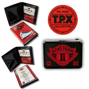 TPX Collective The Goat Pack Bundle - Includes a Duo cassette Collectors Box & Custom Cassette Walkman - Goat Farm II Design