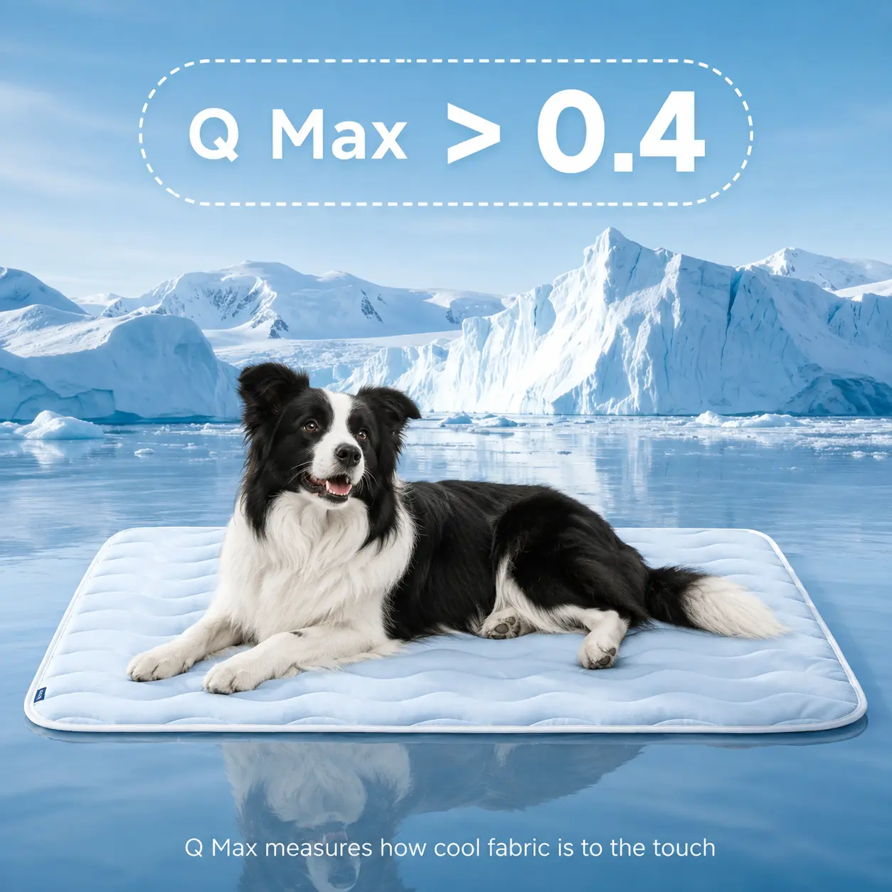 Upgrade Cooling Pet Mat Eco-Friendly Cooling Pad for Large Dogs Pet Owners Pet and Cat House Use in Crate Tunk Camping Outdoors Portable Machine Washable Durable Without Gel Outdoor Activities Summer Extra Large Pad for Small Big Dogs Cats