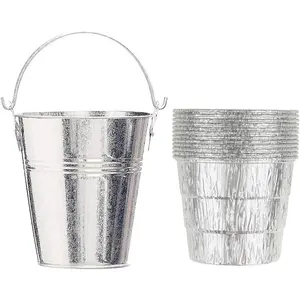Drip  Bucket Can & 12-Pack Liners for Traeger 20/22/34, Pit Boss, etc Pellet  Grill ( 12)