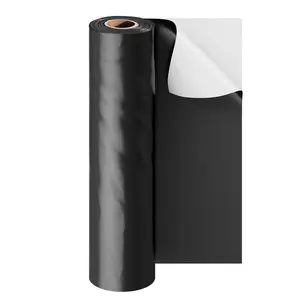 Father's Day Gift VEVOR 10 Mil Plastic Sheeting Heavy Duty 10' x 65', Thick Plastic Sheeting Roll, Plastic Drop Cloth Painters Tarp Covering for Crawl Space Vapor Barrier, Black and White Double-Sided, Multi-Purpose