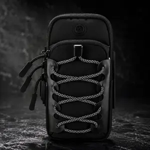 Motorcycle Handlebar Storage Bag - Waterproof Pouch with USB Charging Port, Compatible with Sur-ron Light Bee X, Segway Models, Black