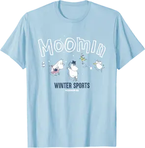 Moomin Festive Winter Sports T-Shirt - Cordariu Shop 83B0DSQ8VMMY