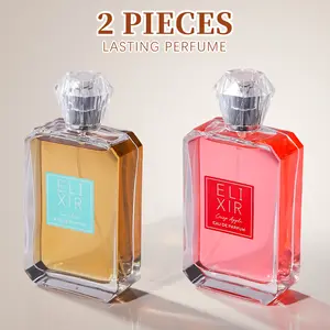 2 Pcs Women's  EAU DE PARFUM Spray, 3.4oz/100ml each, Perfum for Women ,EDP Set Long Lasting Fragrance for Holiday Gifts Dating Daily Life and Parties Pink Beauty