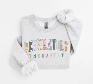 Retro Respiratory Therapist t-shirt  Sweatshirt, Respiratory Lung Therapist, RT Pulmonology shirt Crewneck Womenswear