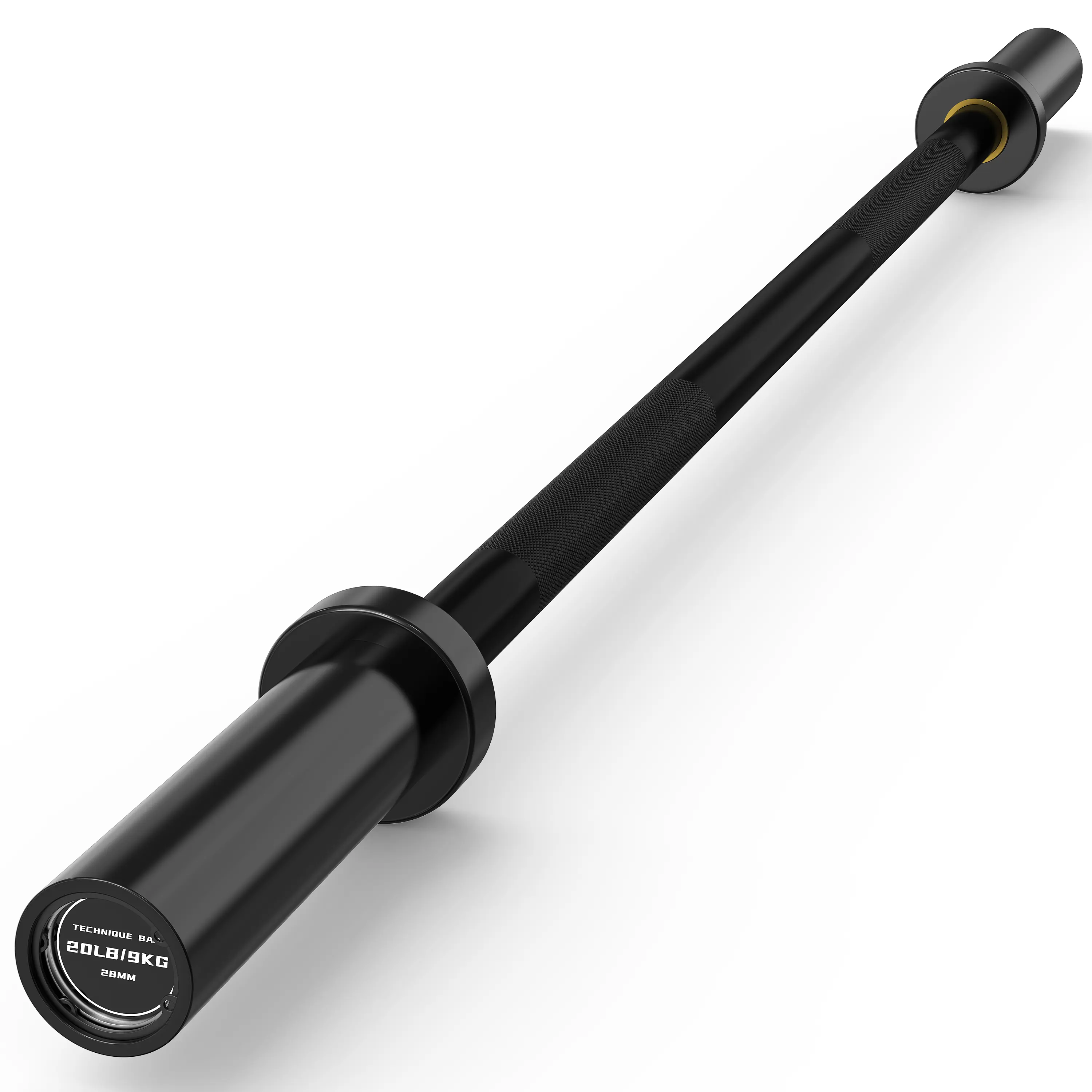 Olympic Barbell, 4ft, 5ft, 6ft & 7ft Weight Bar, Multiple Options,2-Inch Needle Bearings, Hard Chrome Coating, Knurled Grip, Powerlifting, Bench Press, Deadlift, Squat, Hip Thrusts And Cleans