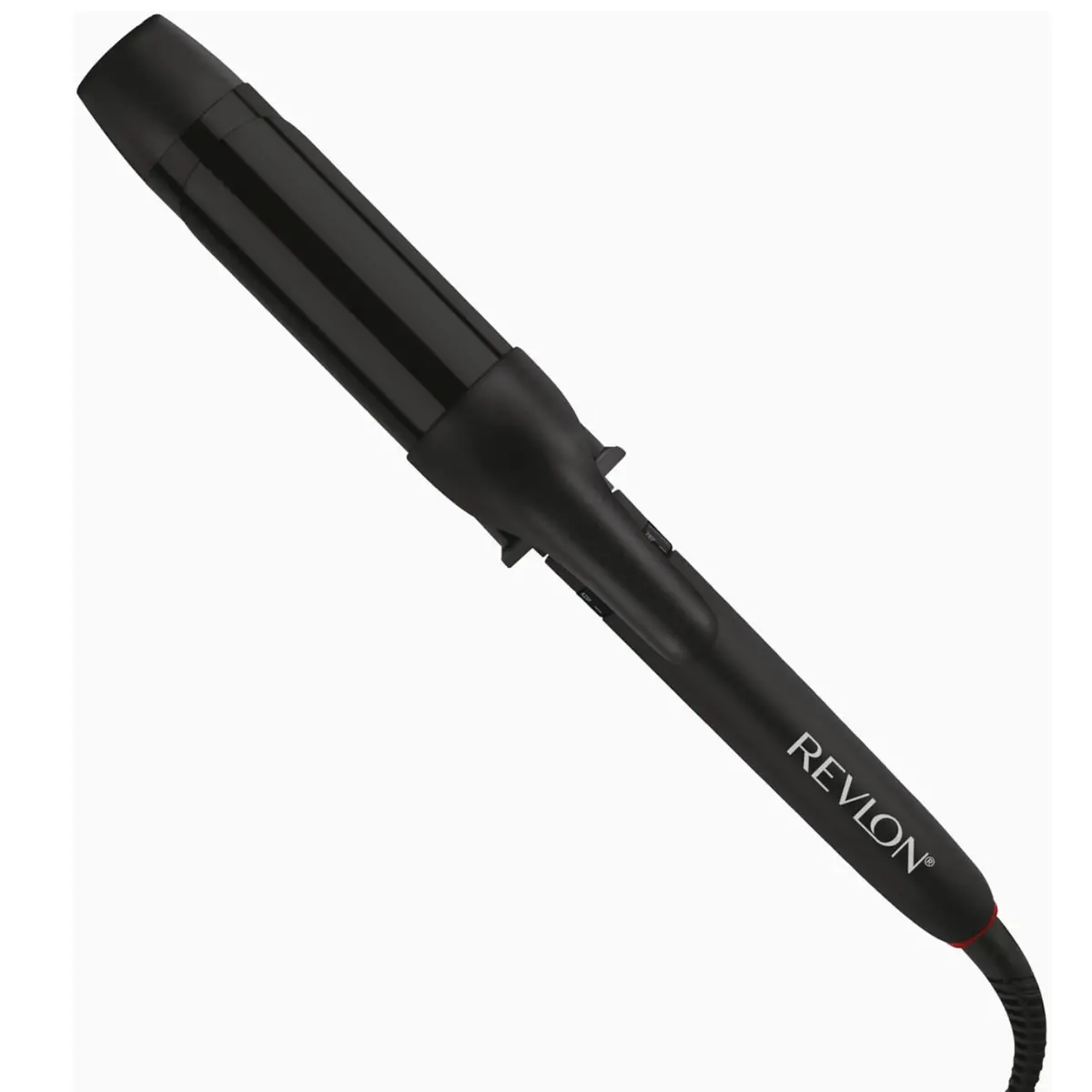 REVLON SmoothStay 1.5-Inch Curler, Coconut Oil Infused Ceramic Hair Curler Wand with Tourmaline Ionic Technology, Loose Soft Curls, Enhanced Shine, Reduced Frizz