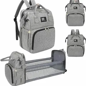 2-in-1 Travel Diaper Bag with Changing Pad | Portable Baby Changing Station for Diapers, Wipes & Essentials | Lightweight Foldable Baby Bag Diaperbags
