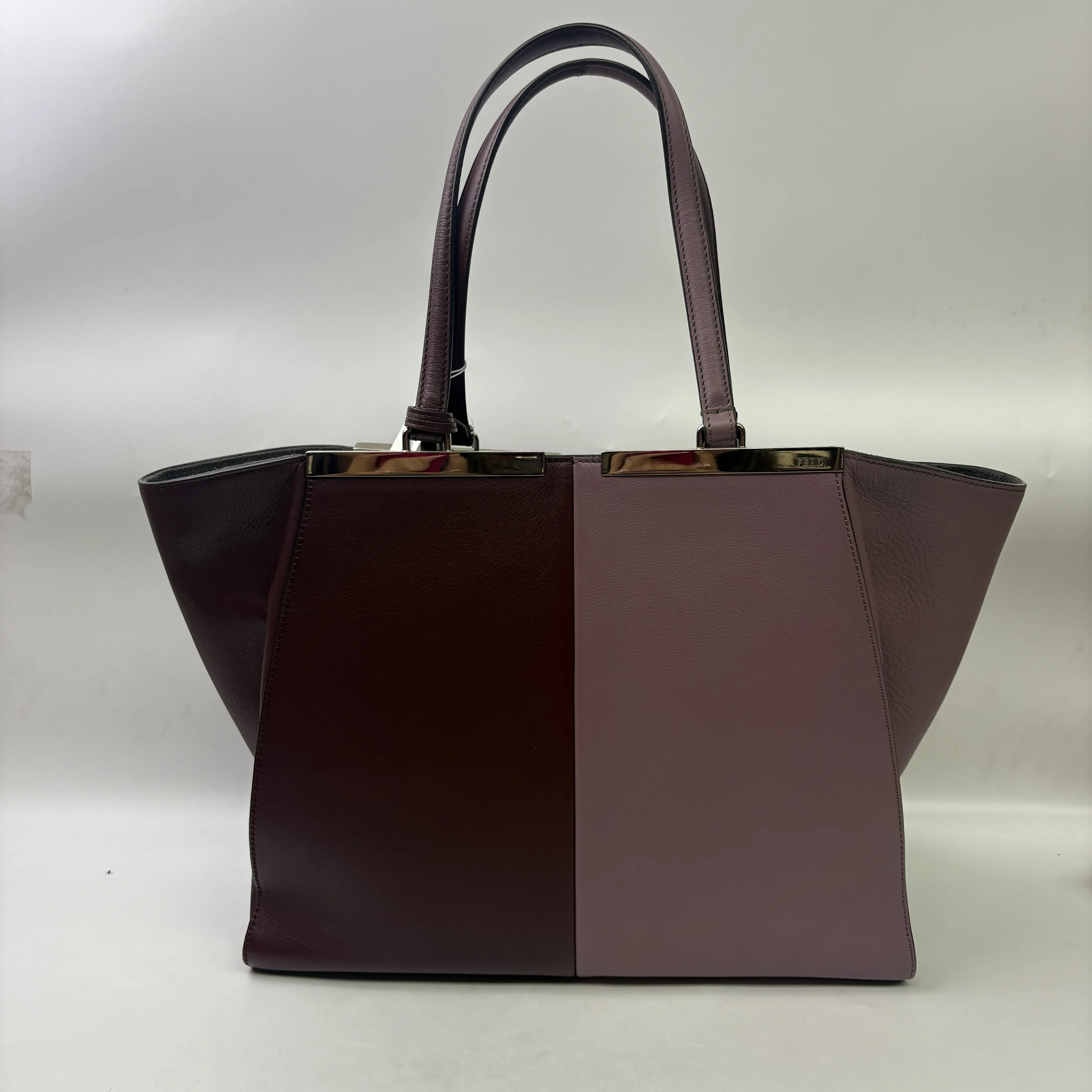 Pre-owned Calfskin Crossbody Bags Fendi 2 Jours Limited Handbag