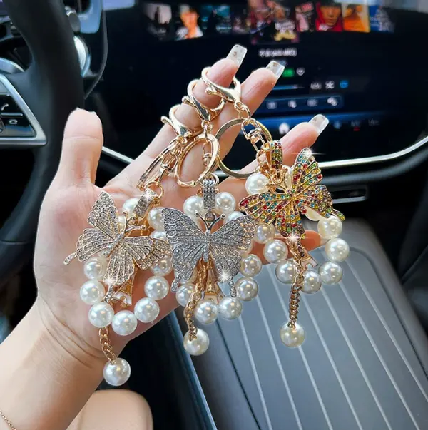 Elegant Rose Gold Purse Chain Handle for Evening Bags