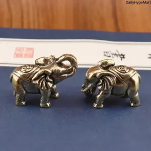 Elephant Home Decoration Desktop Tea Pet Ornament, Handicraft Decor