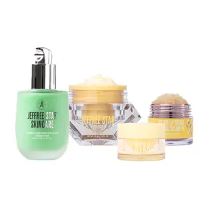 Tropical Radiance 4pc Bundle - Includes Vitamin C Skin Perfecting Serum, Banana Star Moisturizer, Banana Cream Pie Velour Lip Scrub, and Banana Star Revive Lip Mask