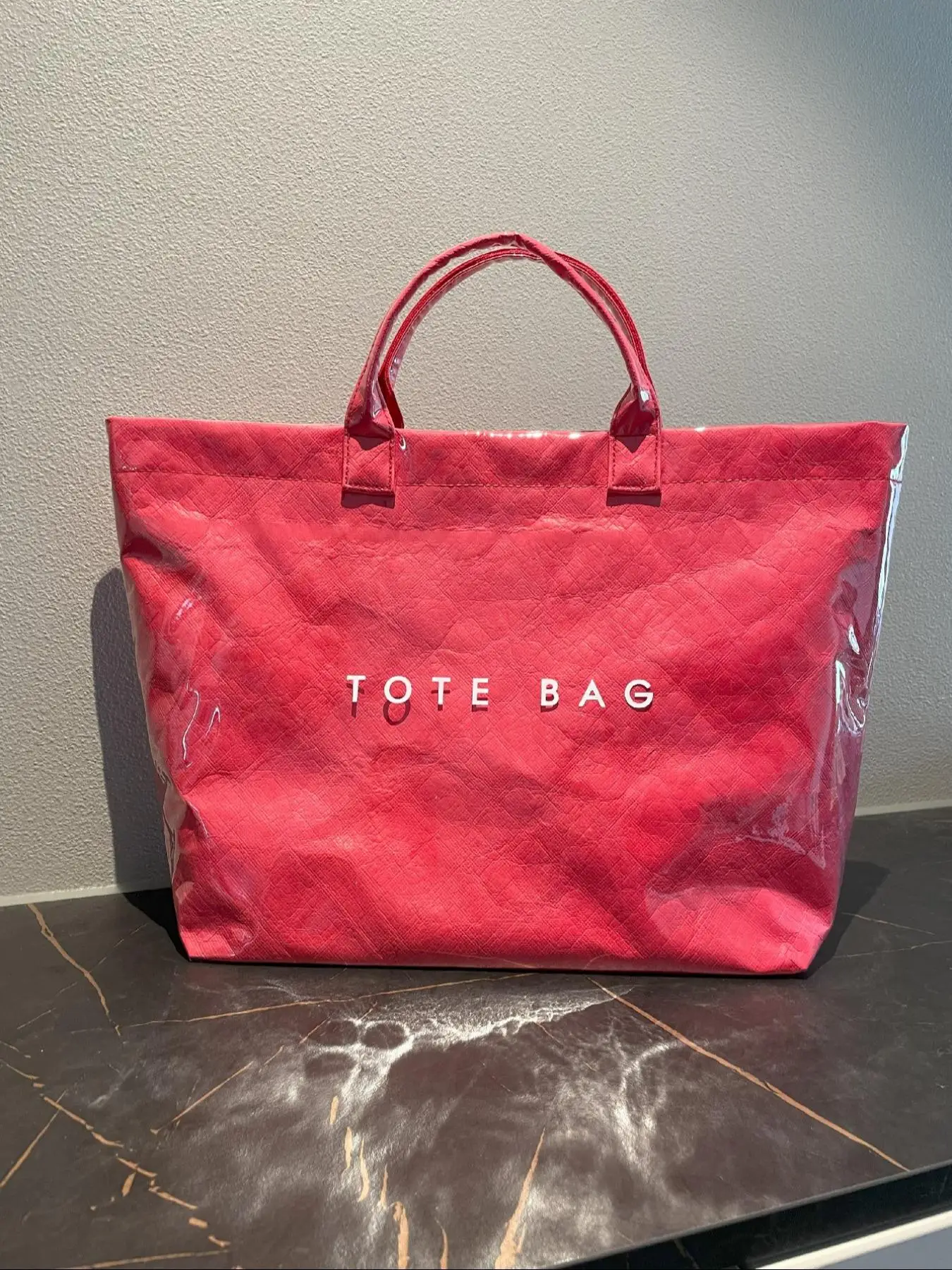 Letters Print Stylish Tote Bag, Large Capacity Shoulder Bag for Women & Men, Casual Trendy Versatile High-quality Daily Commuting Bag, College Tote Ba