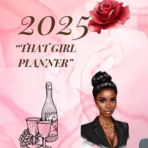 That Girl Planner 2025 - 12-Month Calendar with Monthly Budget Planner, 31-Day Positive Affirmation Journal & Goal Setting Features