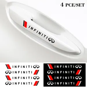 Infiniti Car Door Handle Decoration Sticker, Car Decorative Sticker, Car Exterior Personalized Accent, Boost Interior and Exterior Aesthetics, Automotive Accessories, Car Decals