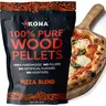 Kona Pizza Blend Wood Smoker Pellets in Ninja Woodfire and Ooni Pizza Ovens - 2 lbs Pack - 100% Natural Hardwood - Kitchen