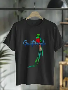 cotton Guatemala quetzal T-Shirt casual Fashion graphic tees for women