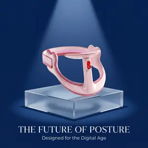 POSTURE AURA Neck Support Brace for Tech Neck｜Ergonomic Chin Support｜Relieve Neck Pressure & Improve Posture