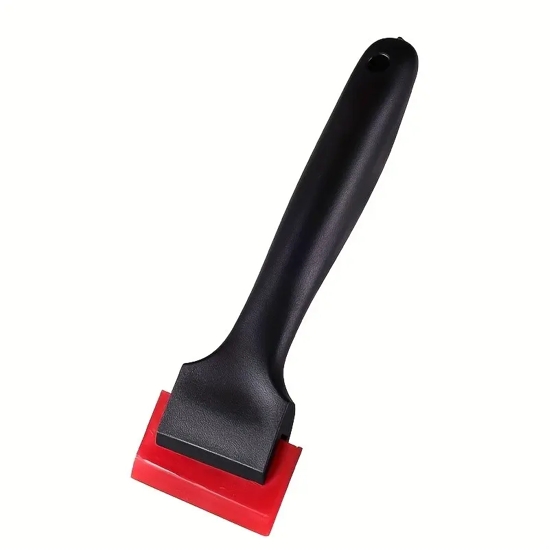 1Pc Multi-Purpose Durable Silicone Scraper, Small Rubber Squeegee for Car Window Tint, Tile Grout & Glass Cleaning